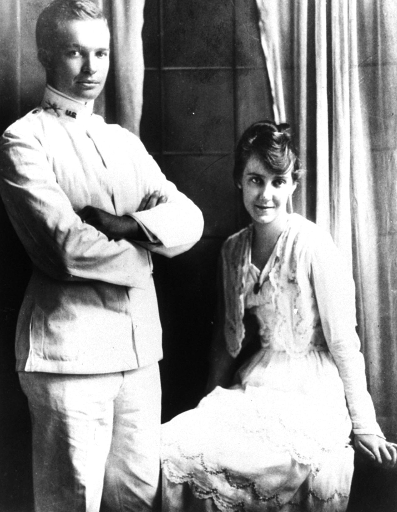 1916: Dwight D. Eisenhower and Mamie Geneva Doud